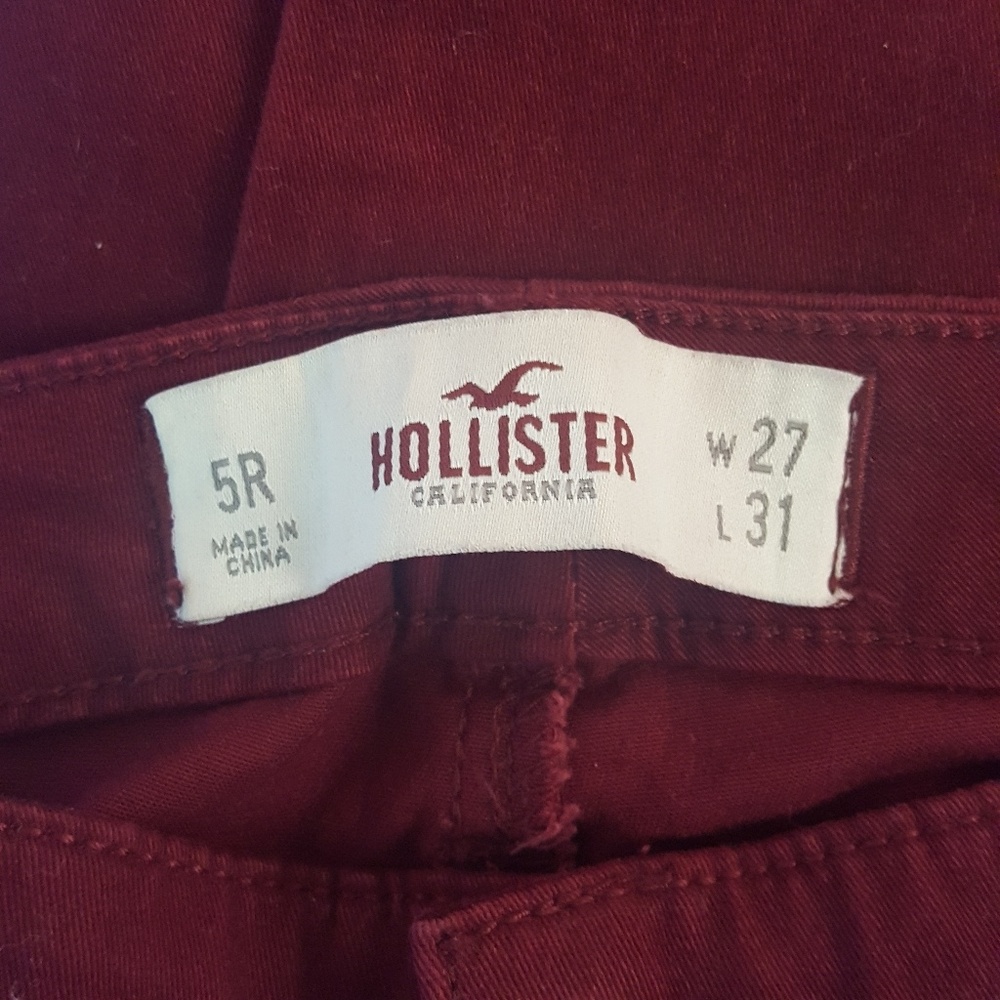 Hollister SoCal Stretch Low Rise Skinny Pants